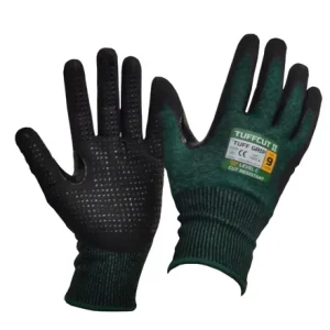 TuffCut - Green Gloves